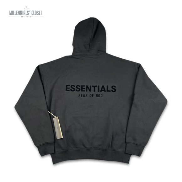 Fear of God Essentials Hoodie Stretch Limo SS22 size XL